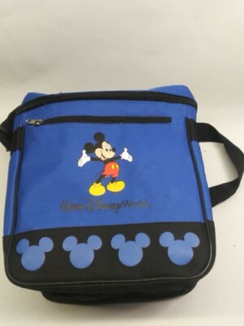 Walt Disney World Mickey Mouse Insulated Lunch Tote Bag Blue Cooler Bag